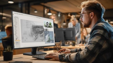 IIYAMA Monitor ProLite 27 cali X2797HSU-B1 IPS,FHD,HDMI,DP,120Hz,350CD,2xUSBv3.2, 2xUSB-C, GW 5lat