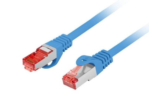Patchcord Lanberg S/FTP kat.6 2m LSZH CU fluke passed niebieski