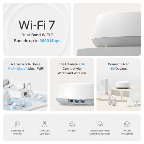 System mesh TP-LINK DecoBE25(3-pack)