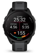 Garmin Forerunner 165 z czujnikiem tętna HRM Elevate Ox (czarna koperta / łupkowy pasek)