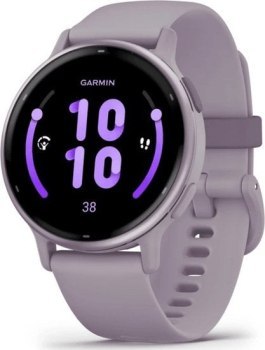 Garmin vivoactive 5 z czujnikiem tętna HRV Elevate Ox (orchideowa ramka / orchideowa koperta / orchideowy pasek)