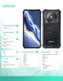 OUKITEL Smartfon WP36 Pro 4G 6/256GB IP68 czarny