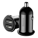 BASEUS ŁADOWARKA SAMOCHODOWA GRAIN PRO 2X USB 4.8A