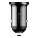 BASEUS ŁADOWARKA SAMOCHODOWA GRAIN PRO 2X USB 4.8A