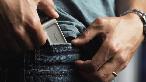 Dysk zewnętrzny SSD Kingston XS2000 (2TB; USB 3.2; srebrny; SXS2000/2000G)