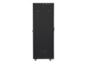 SZAFA INSTALACYJNA RACK STOJĄCA 19" 42U 800X800 CZARNA DRZWI SZKLANE LCD LANBERG (FLAT PACK)