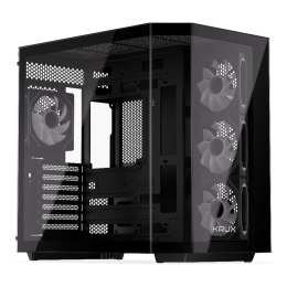 Obudowa KRUX Empero ATX, z oknem, bez zasilacza, czarna