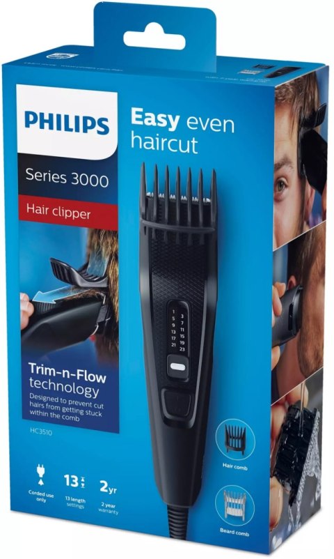 PHILIPS HC3510/15 Czarny
