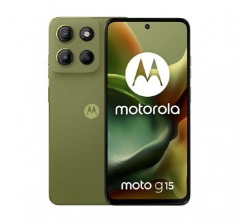 Smartfon Motorola moto g15 PB6E0016PL Helio G81 6,72'' 8GB 128GB 4G LTE DS And 15 zielony