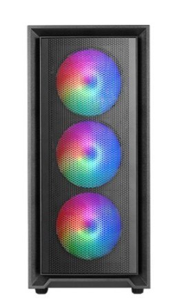 TACENS Obudowa MARS MC-AIR BLACK ATX 4x FRGB fan