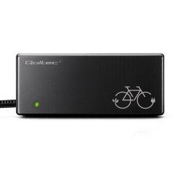 Qoltec Ładowarka do roweru elektrycznego 36V | 42V | 2A | GX12-3Pin + kabel zasilający