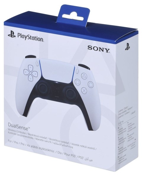Kontroler bezprzewodowy SONY DualSense WHITE PS5 (WYPRZEDAŻ)