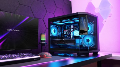 TACENS MARS MC-3TCORELCDM 7.2" IPS LCD mATX-obudowa