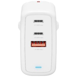 4smarts Ładowarka sieciowa Flex 65W 2xUSB-C + 1xUSB-A Biała