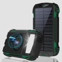 4smarts Powerbank Solarny 20000mAh TitanPack Rugged UltiMag Zielony