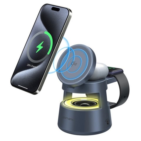 4smarts Stacja ładująca Aura Sound Qi2 Szara