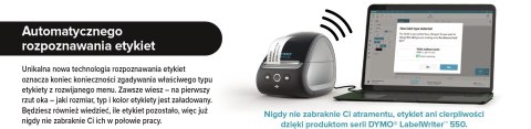 Dymo-drukarka etykiet LW550 Turbo