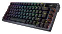 Klawiatura ASUS ROG Azoth Gaming USB + RF Wireless + Bluetooth German qwertz Czarna