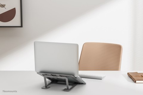 Neomounts NSLS085GREY stojak na laptop Podstawka na notebooka Szary 43,2 cm (17")