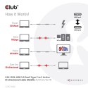 Kabel USB Club3D CAC-1535 (USB 3.2 Gen2 Type C