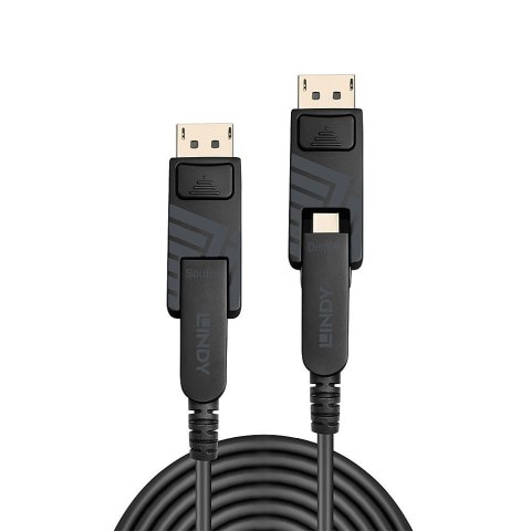 Lindy 10m Kabel światłowodowy hybrydowy