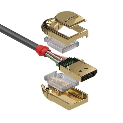 Lindy 5m DisplayPort 1.2 Kabel, Gold Line