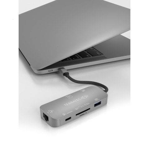 TERRATEC CONNECT C8 - Stacja dokująca - USB-C - HDMI - GigE