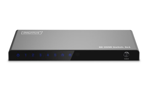 Digitus Przełącznik 8K HDMI, 5 x 1