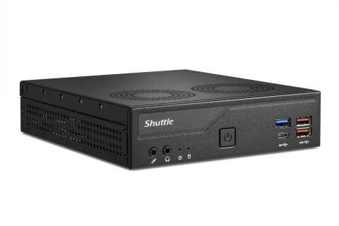 Shuttle DH770 komputer typu barebone Wielkość PC 1.35L Czarny Intel H770 LGA 1700