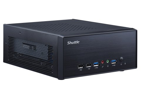 Shuttle XP? slim XH610G2 komputer typu barebone Desktop Czarny Intel H610 LGA 1700