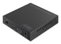 Dodatkowy odbiornik do DS-55348, przedłużacz światłowodowy HDMI 4K/60Hz z KVM USB 1.1 przez IP 1G lub do 40km/300m/IP 1G