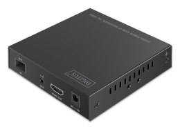 Dodatkowy odbiornik do DS-55348, przedłużacz światłowodowy HDMI 4K/60Hz z KVM USB 1.1 przez IP 1G lub do 40km/300m/IP 1G