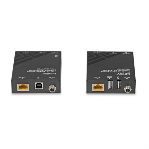 Lindy Przedłużacz HDMI 70m Cat.6 4K60, USB & Audio