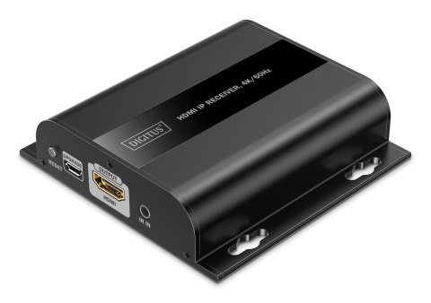 Odbiornik HDMI 4K/60Hz przedłużacza kat.6 po IP 120m/200m
