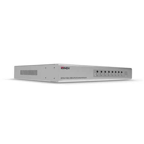 Przełącznik KVM LINDY 8 portów VGA, USB i PS/2 Combo