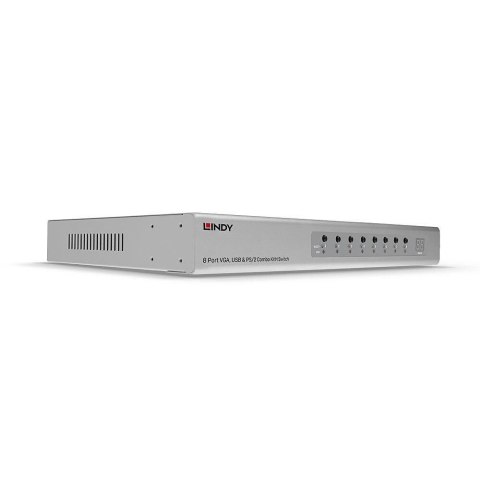 Przełącznik KVM LINDY 8 portów VGA, USB i PS/2 Combo