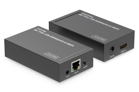 Zestaw extendera HDMI Digitus IP Full HD