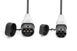 Digitus Kabel do ładowania pojazdów elektrycznych EV, Typ2-Typ2, jednofazowy 230V, 32A, 7.4kW, 5m