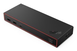 Stacja dokująca Lenovo ThinkPad USB4 Smart Dock 5500 Przewodowa Czarna (100608154)