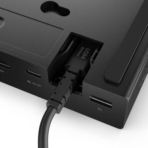Stacja dokująca Lenovo ThinkPad USB4 Smart Dock 5500 Przewodowa Czarna (100608154)