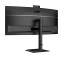 Monitor AOC 86,3 cm (34") CU34E4CW 21:09 2xHDMI+DP+USB-C+Webcam Curv.
