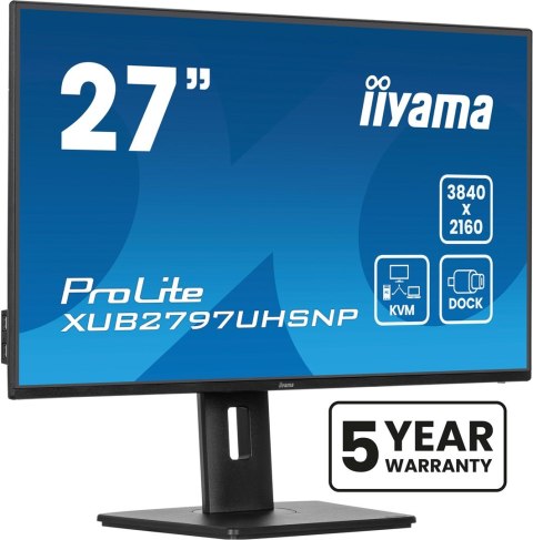 Monitor IIYAMA 68.5cm (27") XUB2797UHSNP-B1 16:9 HDMI+DP+USB-C IPS