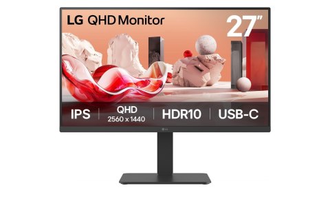 Monitor LCD 27 cali IPS model 27BA65QB-B marki LG
