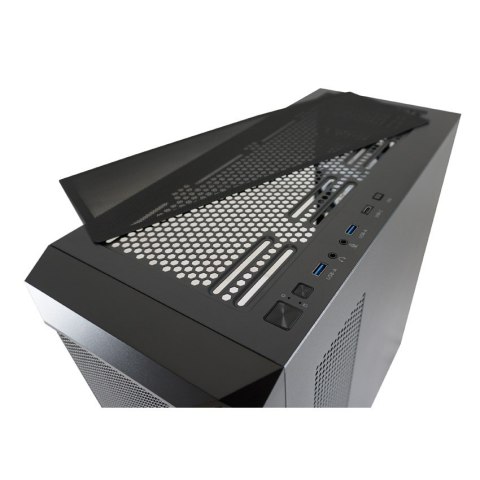 LC-Power Gaming 804B - Midi Tower - obudowa PC - ATX - micro ATX - Mini-ITX - Metal - Plastik - Szkło hartowane - 16 cm
