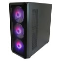 LC-Power Gaming 804B - Midi Tower - obudowa PC - ATX - micro ATX - Mini-ITX - Metal - Plastik - Szkło hartowane - 16 cm