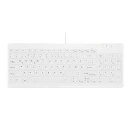 Klawiatura medyczna Cherry Active Key AK-C7012F-U1 - USB *biała*