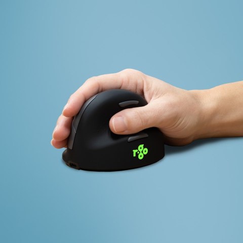 Ergonomiczna mysz R-Go Maus HE ergonomisch rechts Bluetooth mittel schwarz/sil retail