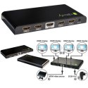 Rozgałęziacz telewizyjny Techly IDATA HDMI-4K4 4x HDMI