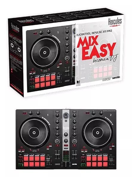 Hercules DJControl Inpulse 300 MK2 - kontroler DJ-ski