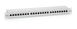 Patchpanel Equip CAT6 24 Port lightgrey 19 cali (1HE)